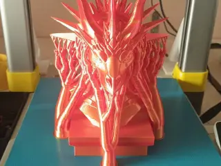 Sun Dragon Bust