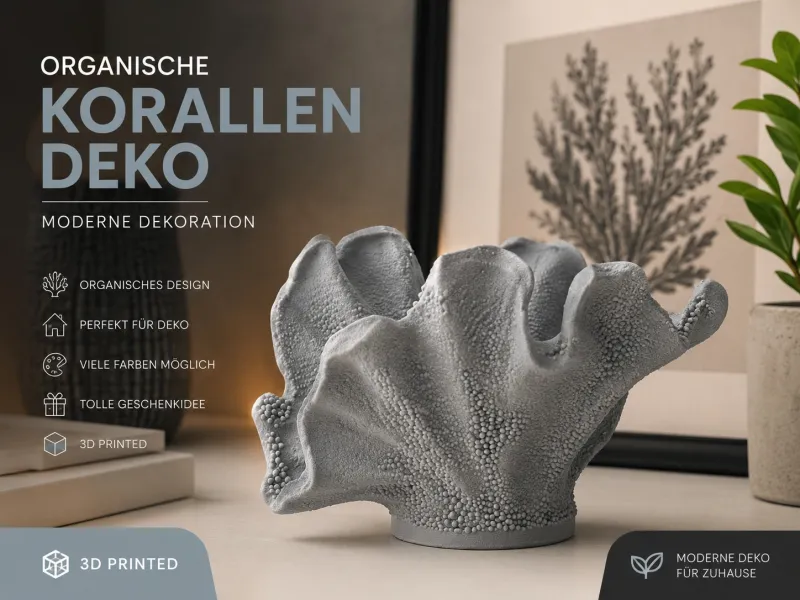 Organic Coral Decor – Modern Abstract Sculpture