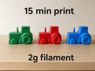 Mini Tractor | Easy Print