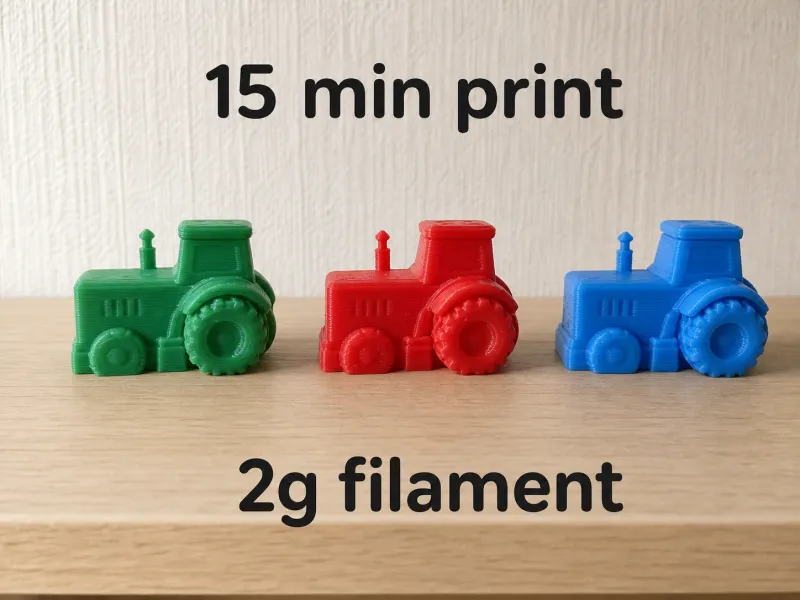 Mini Tractor | Easy Print