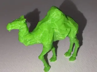 Geometric Camel Figure