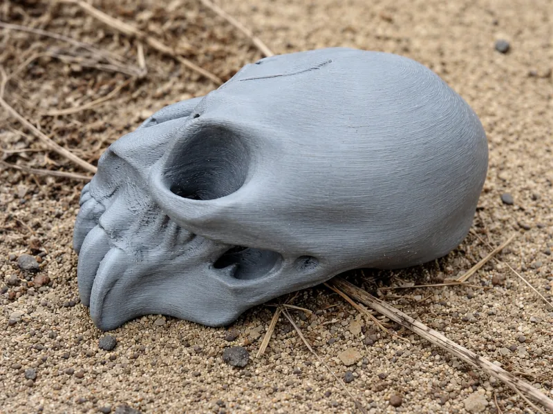 Mandrill Skull