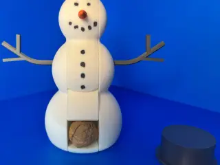 Snowman Nutcracker | No Support