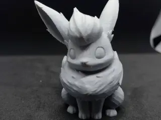 Flareon Figure Pokemon Fanart Creature Toy Kids