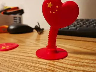 中国心-弹簧摇头玩具-钥匙扣