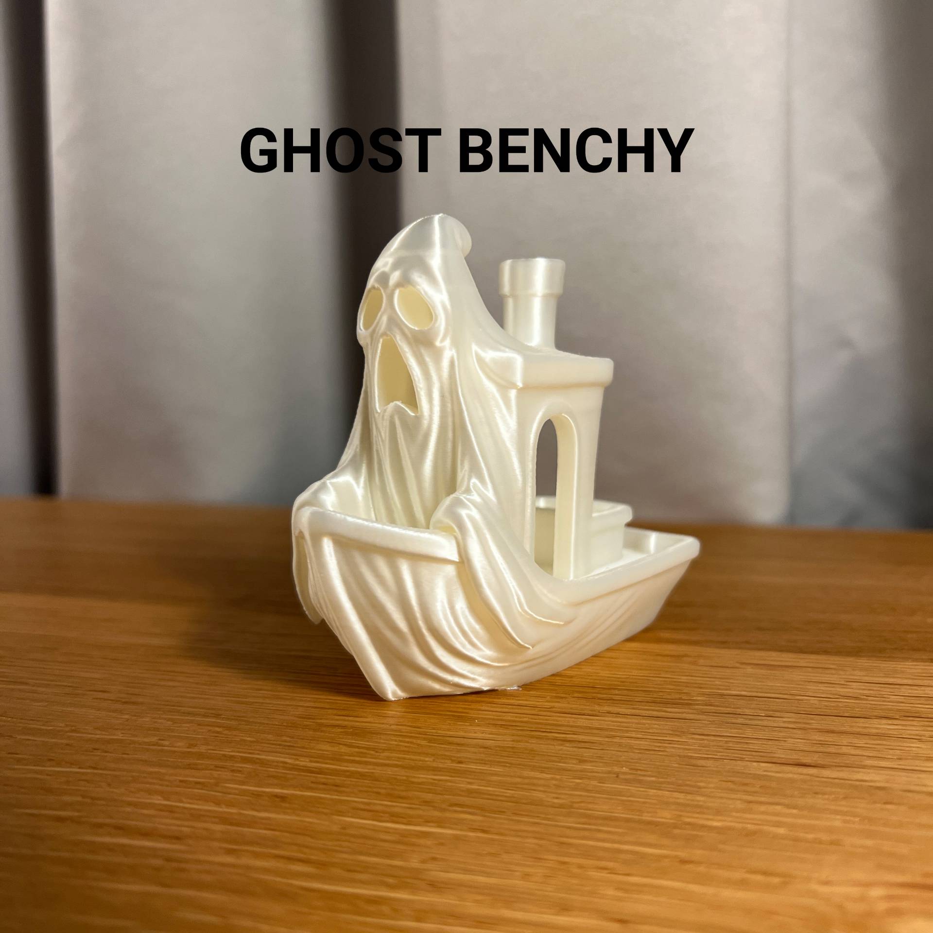 Ghost Benchy - 3D Printers - PLA - 3D printed product