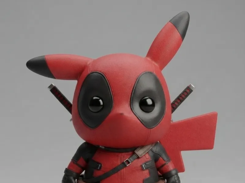 PICACHU COSPLAY DEADPOOL-DESPIECE-NOAMS
