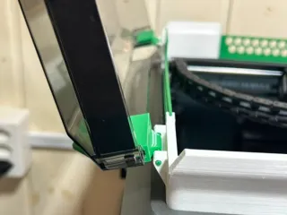 CREALITY K1C SLIM HINGED RISER USES STOCK HARDWARE