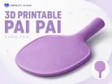 3D Printable Pai Pai Hand Fan – Stylish Summer Accessory-0