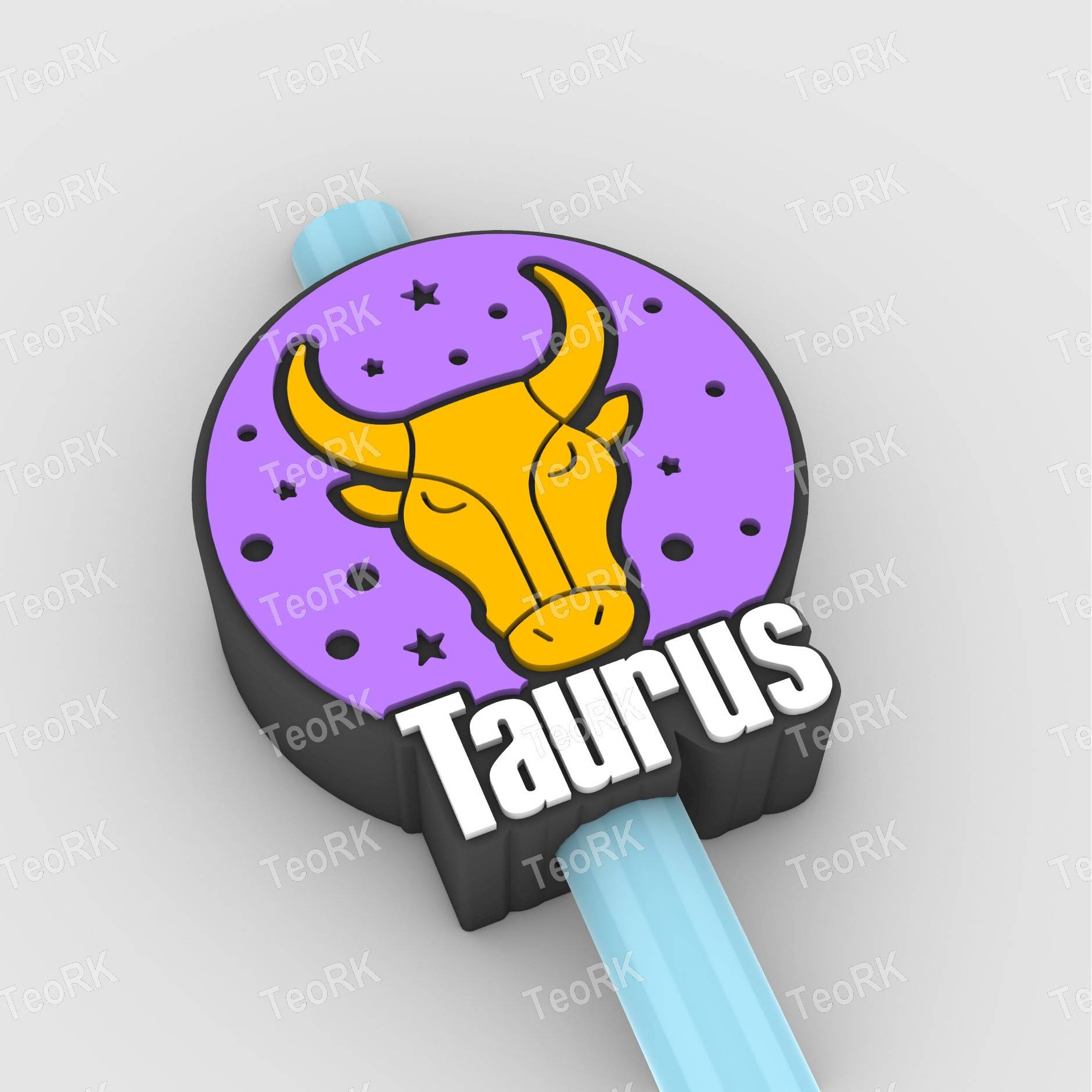 Straw Topper taurus - signs of the zodiac - horoscope