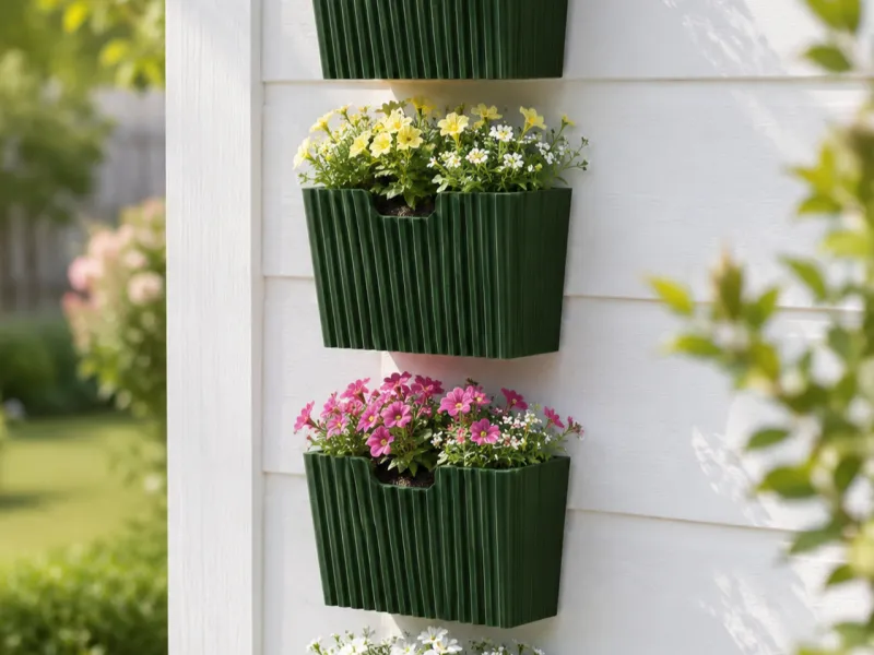 Wandmontiertes Blumenkasten-Set – 6 Größen