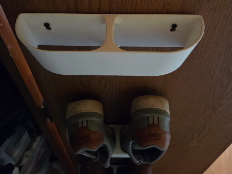 rangement chaussure murale