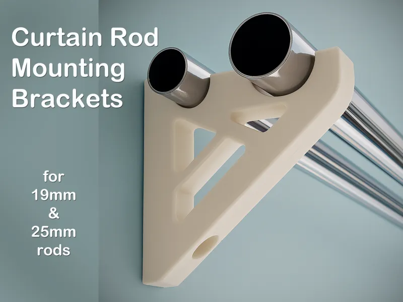 Curtain Rod Mount Brackets