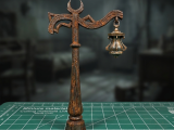 Farola con candelabro-0