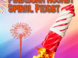 Firework Rocket Spiral Fidget