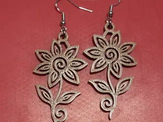 Earrings - 019 - Easy Print - Free