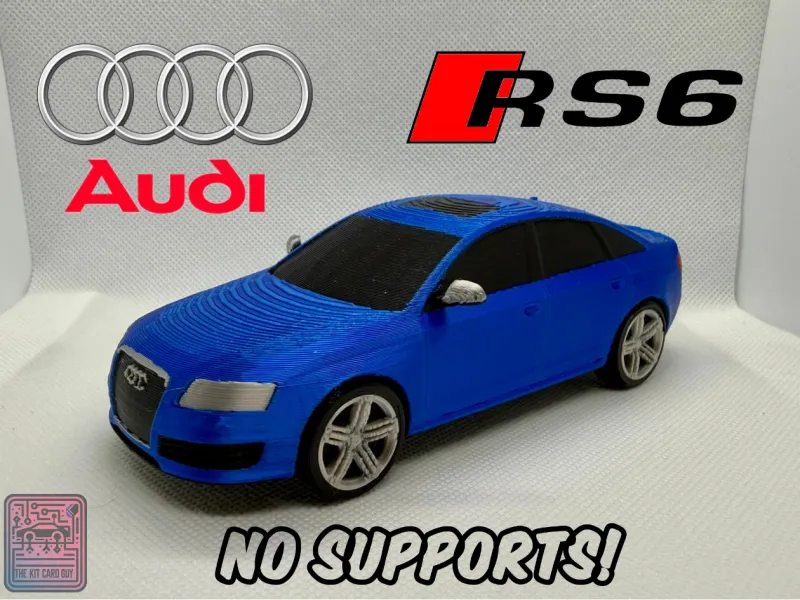 Audi RS6 Limousine Kit Card (1:24 scale)