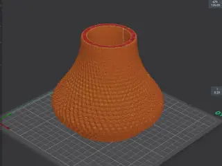 Pixel Vase V9 | Curvy Gourd Shape | Plant Pot | Plantar