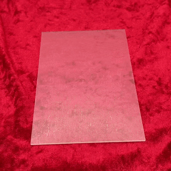 Acrylic Glas Cutting Template for 10x15cm Plates