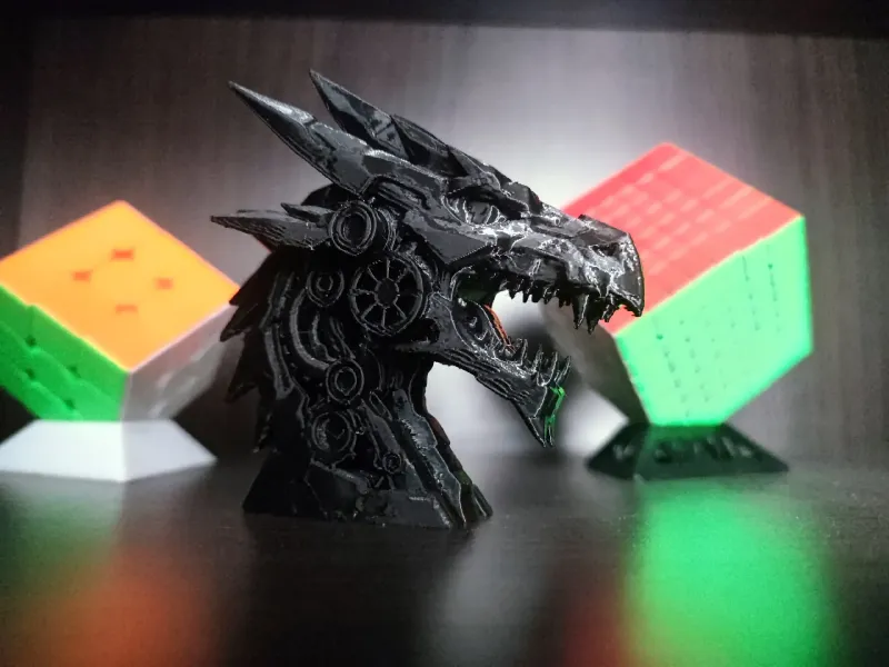 Cabeça de Dragão Mecha