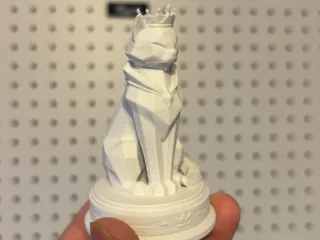 Feline Chess piece - Queen