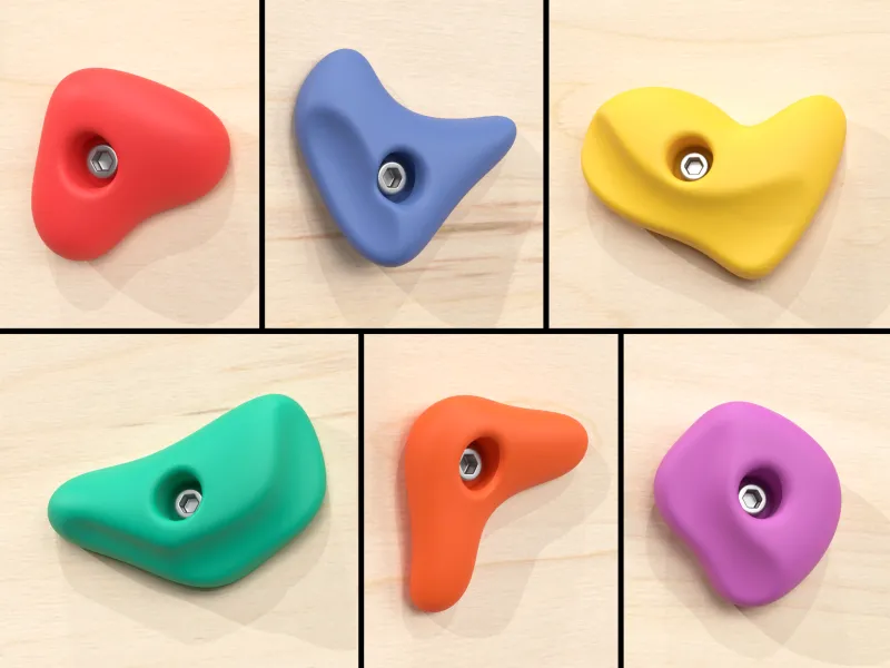Rock Climbing Hold Cabinet/Drawer Knobs