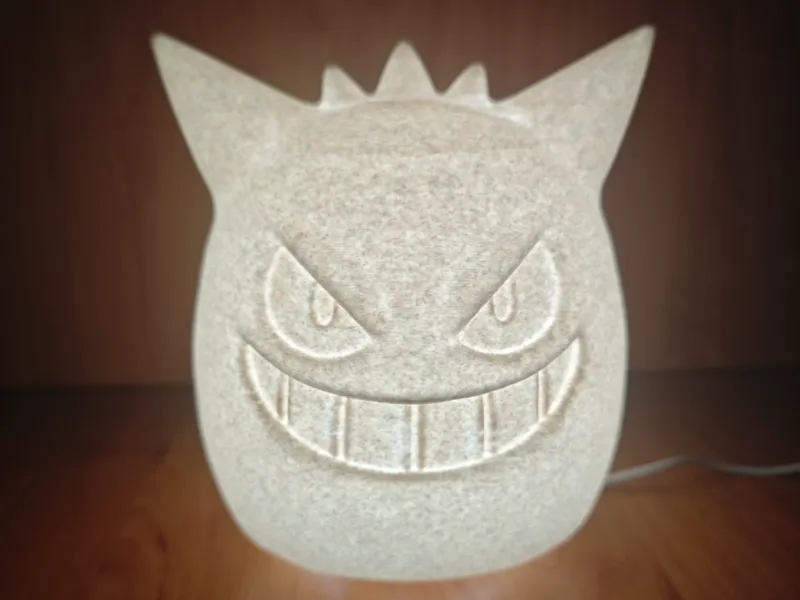 Lampada 3D Gengar