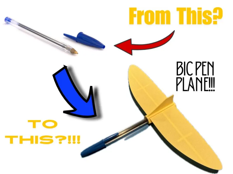 Bic Pen Plane