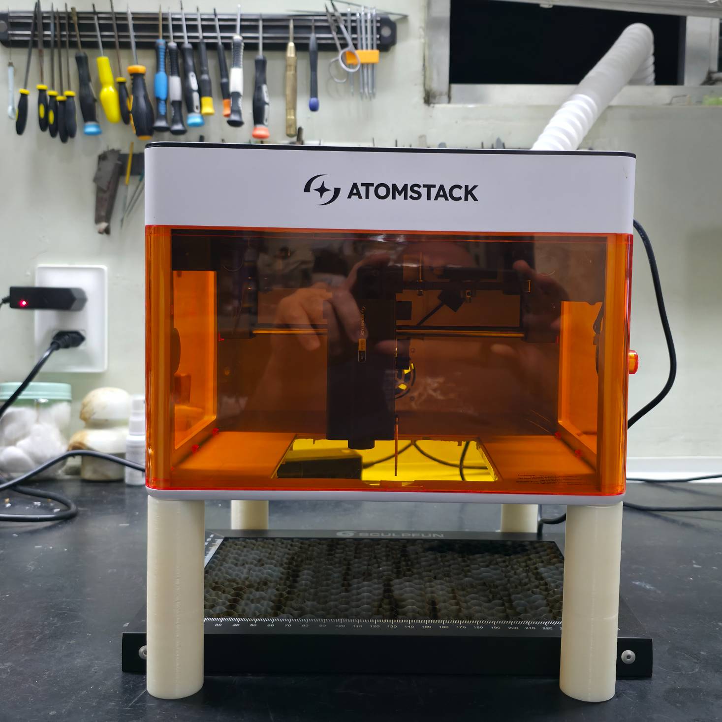 Archivos de impresora 3D | Archivo 3MF | base Legs for the Atomstack P1 ...