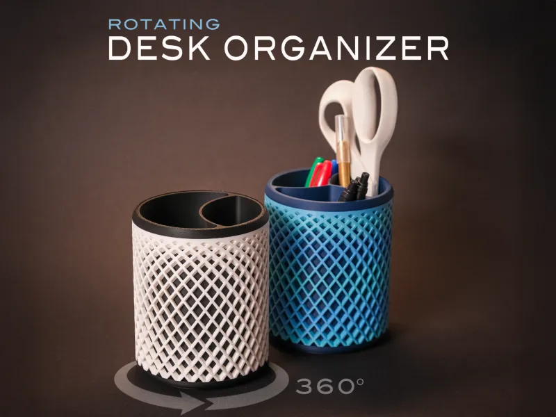 Rotating Desk Organizer
