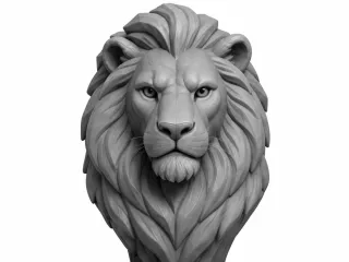 Lion statue