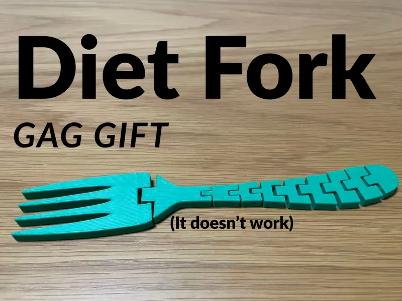 Forchetta per la Dieta - Regalo Scherzo