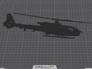 SA340 Gazelle | 2D WALL ART