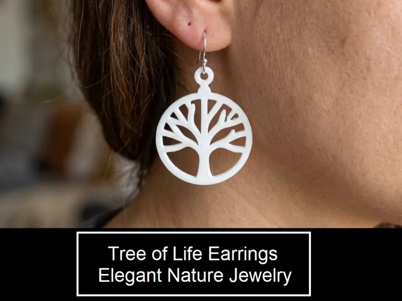 Tree of Life Earrings - Elegant Nature Jewelry