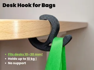 Desk Hook for Bags