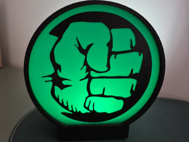 Hulk-Platte für LogoLight