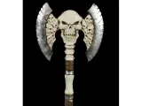 Dark Fantasy Double Skull Battle Axe-0