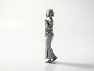 Lady Undressing Figurine Female Figure 3D Printable