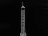 Eiffel Tower: Low Poly / Geometric Style-0