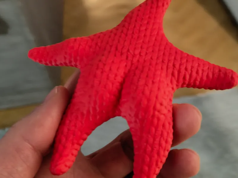 Knitted Starfish