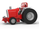 Fun short Pro Stock Pulling Tractor Version 4 Scale 1:25-0