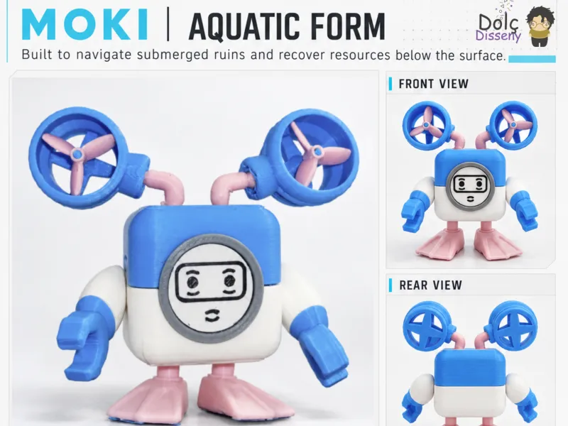 Moki's Aquatic Form