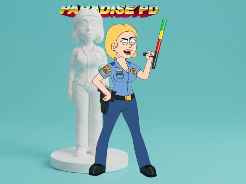 Gina – Paradise PD Character Figurine