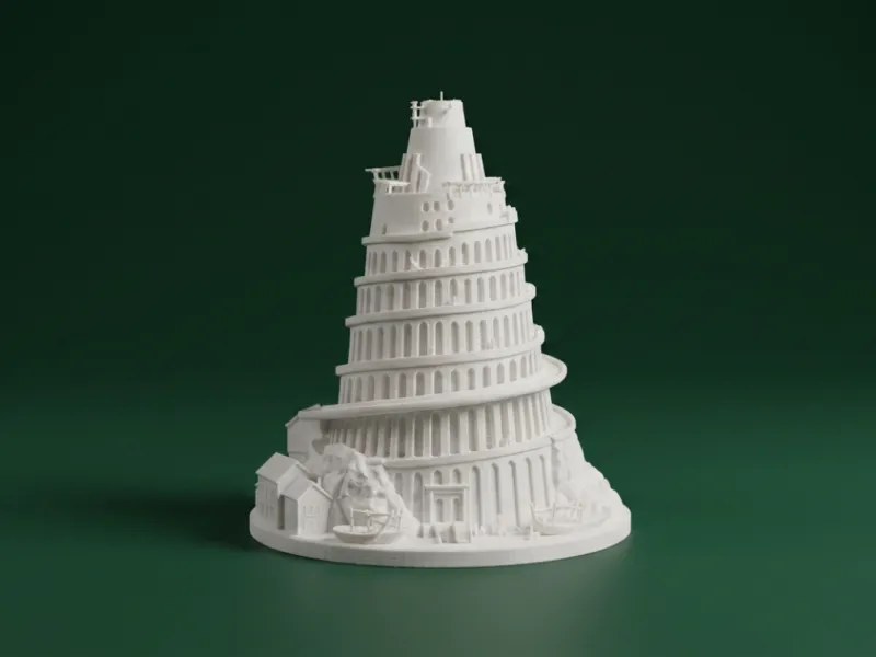 Tower of Babel – Pieter Bruegel 3D Model