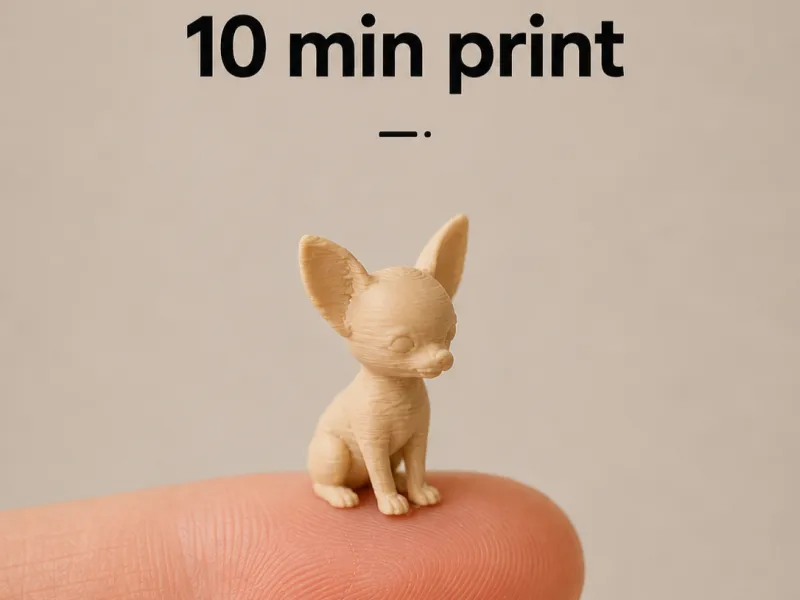 Mini Chihuahua – Full Detailed Quick Print