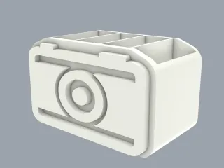 Camera Desk Organizer 📷 - MultiColor & MonoColor