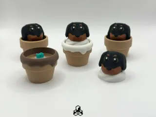 Ice Cream Buddy Clicker (dachshund)