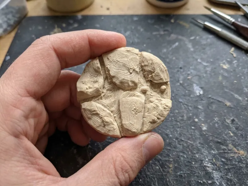Miniature terrain Base D9
