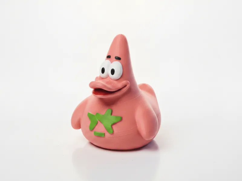 Patricio Estrella Pato de Goma Bob Esponja Imprimible en 3D
