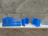 Easy-Release Seedling Pots with Drip Tray-0